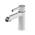 Смеситель для раковины Grossman Alba 510.K35.06.100/000 хром с белым (510.K35.06.100/000)