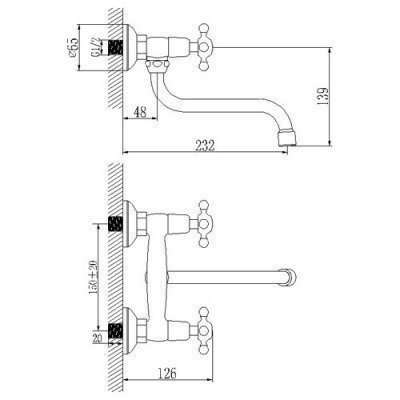 Смеситель для кухни / раковины Lemark - Standard (LM2111C)