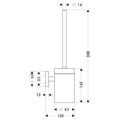 Ёршик с держателем - Logis (40522000)