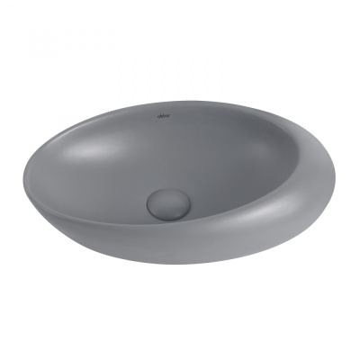 Раковина накладная ABBER Bequem AC2107MG серая матовая (AC2107MG)