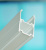 Шторка для ванны Ravak AVDP3-170 белая+транспарент (40VV0102Z1)
