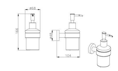 Дозатор AQUATEK ВЕГА (AQ4005CR)