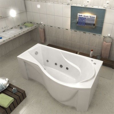 Ванна акриловая BAS - Капри 170x80 Правая (В 00016)