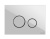 Кнопка Cersanit TWINS стекло белый (64116)