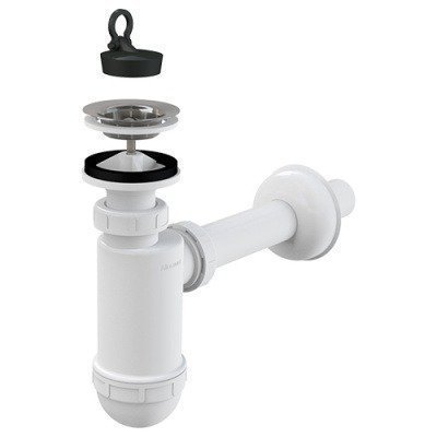 Сифон для умывальника - AlcaPlast Ø32 (A410)