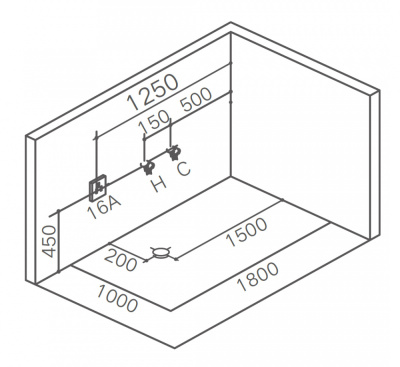 Акриловая ванна Gemy (G9258)