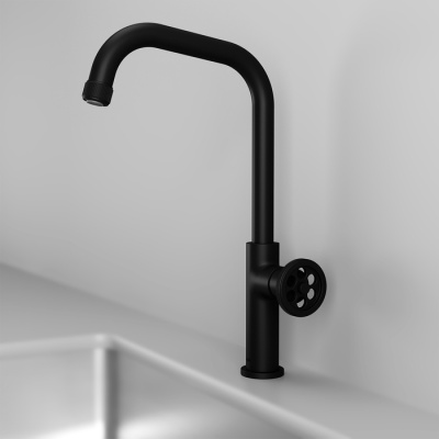 Смеситель для кухни, черный, Grange, IDDIS (GRABL00i05)