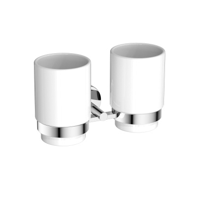 Стакан с держателем двойной AQUATEK БЕТТА (AQ4617CR)