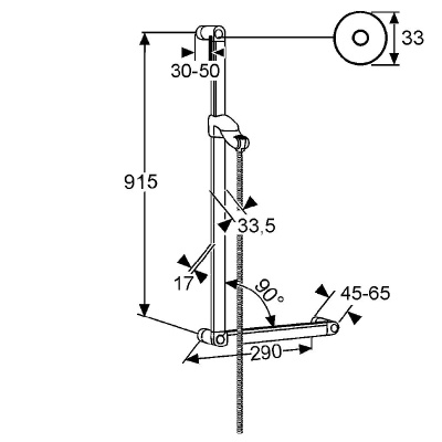 KLUDI SIRENA CARE Душевая штанга (6150305-00) KLUDI SIRENA CARE Душевая штанга (6150305-00)