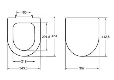 Крышка для чаши Roca Debba Round Soft Close,supralit (7801B2200B)