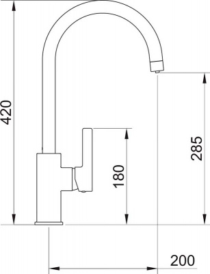 Смеситель Clever Osmosis для кухонной мойки (61101)
