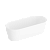 Ванна Vitra Geo 170x80 отдельностоящая+ножки+скрытый сифон (65370006000)
