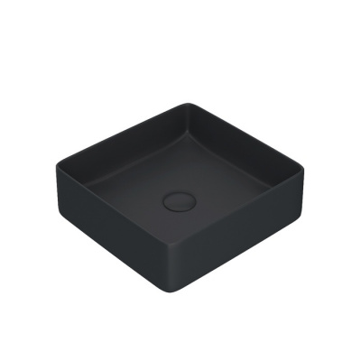 Чёрный матовый умывальник накладной, Slide, IDDIS (SLIBM01i27) Чёрный матовый умывальник накладной, Slide, IDDIS (SLIBM01i27)