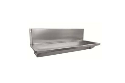 Раковина Nofer коллективная со стенкой Wash (13050.06.S)