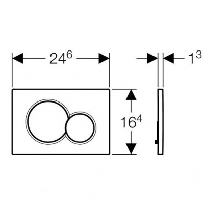 Комплект система инсталяции + унитаз GEBERIT SMYLE (500.300.21.S)