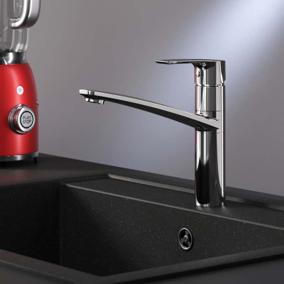 Gem, смеситель для кухни, хром (F90A00000)