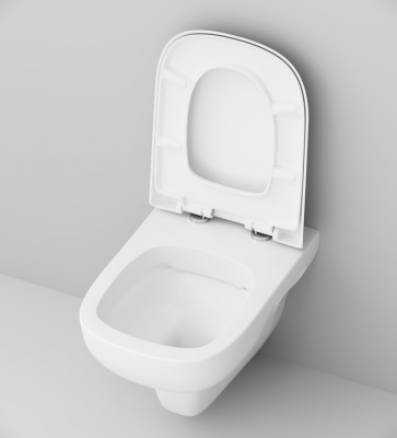 Унитаз подвесной FlashClean с сиденьем микролифт AM.PM Like (C801700SC)