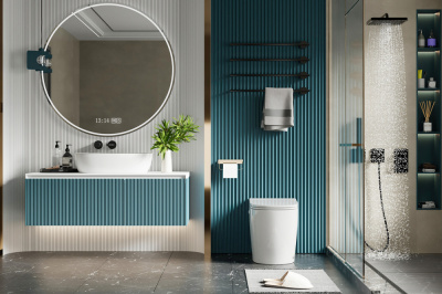 Унитаз ABBER Bequem приставной белый с импульсным смывом (AC1114P)