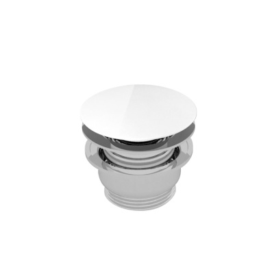 Донный клапан click-clack AXA с керамической крышкой, белый глянец (AF0015) Донный клапан click-clack AXA с керамической крышкой, белый глянец (AF0015)