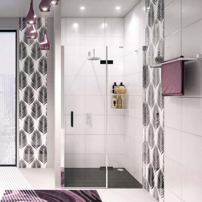 Aller 10H05RBLACK  Душевая дверь WasserKRAFT (10H05RBLACK)