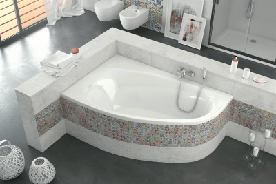 Ванна акриловая EXCELLENT Kameleon 170x110 левая (WAEX.KML17WH)