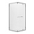 Душ. ограждение NG-6633-34 (90*90*195) квадрат, раздвижная, хром, стекло прозрачное,1 место (NG-6633-34)