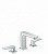 Смеситель для раковины  Hansgrohe  -  Metropol (32514000)