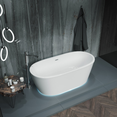 Ванна акриловая 1Marka "TONDO" 174*80 (01тон17480)