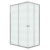Душевое ограждение Niagara Eco NG-1018-14QMT (100х80х190) прямоугольник,раздвижное,хром,стекло матовое,1 место (NG-1018-14QMT)