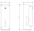 Диспенсер Nofer для туалетной бумаги прямоугольный из стали белый для 3 рулонов (05102.W)