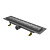 Душевой лоток PAINI Line 450 мм D40, черный матовый (CH450LC)