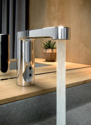 Автоматический кран Nofer для раковины или столешницы (07260.B)