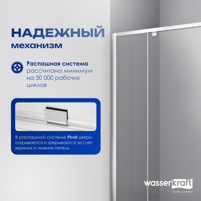 Душевая дверь WasserKRAFT Aula (11P13)