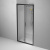 AM.PM Gem Solo Дверь душевая 100х195, стекло прозрачное, профиль черный матовый (W90G-100-1-195BT)