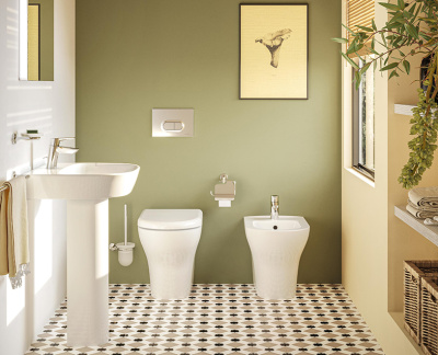 Приставной унитаз Vitra Zentrum, цвет белый (5788B003-0075)