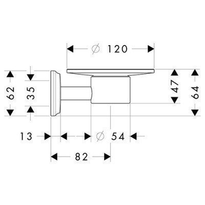 Мыльница Hansgrohe - Logis Classic (41615000)