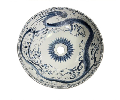 Раковина-чаша Bronze de Luxe Dynasty 405x405x125 (4008)