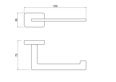Бумагодержатель AQUATEK ЛИБРА (AQ4308CR)