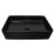 Раковина Creo Ceramique накладная прямоугольная 500*350*120мм, цвет Матовый Черный (PU3500MBK)