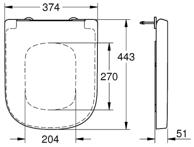 Крышка-сиденье Grohe Euro Ceramic (39331001) Крышка-сиденье Grohe Euro Ceramic (39331001)