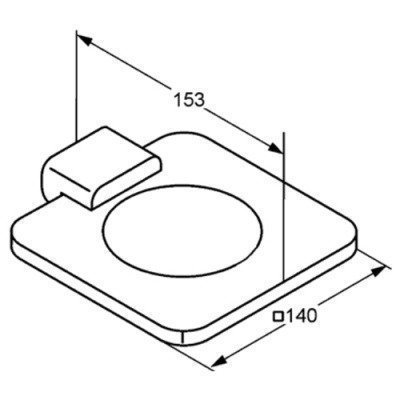Мыльница Kludi - E2 (4998505)