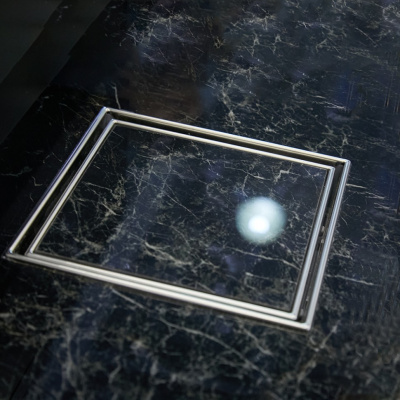 Душевой трап с решеткой под плитку PAINI 150х150 мм (C1381A)