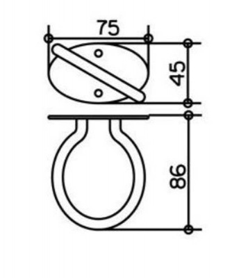 Держатель для фена Keuco, правый (04997010000) Держатель для фена Keuco, правый (04997010000)