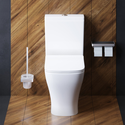 Damixa Titan унитаз-компакт безободковый с сиденьем микролифт (DX78C8600SC)