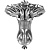 Ноги для ванны BELBAGNO (BB-LEG-EAGLE-CRM)