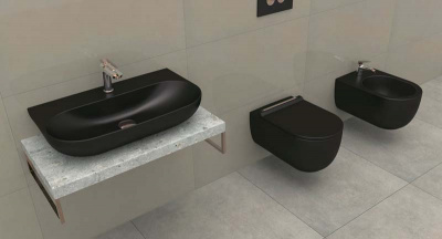 Раковина Bien Vokha 70 см, черная матовая (MDLS07001FD1B7000)