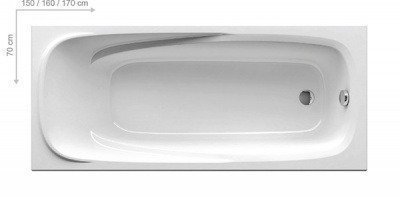 Ванна акриловая Ravak - VANDA ll 150 (CO11000000) Ванна акриловая Ravak - VANDA ll 150 (CO11000000)
