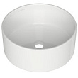 Раковина накладная Aqueduto ESPIRAL круглая D400, белый глянцевый (ESP0110)