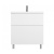 AM.PM GEM, База под раковину, напольная, 75 см, 2 ящика push-to-open, цвет: белый, глянец (M90FSX07522WG32)
