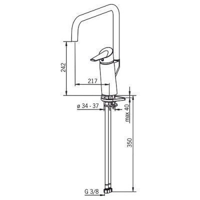Oras Optima Смеситель для кухни 2733f